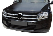 Volkswagen Amarok 2010–2022 Okrasne letvice za masko 2010-2016 (široki trakovi, 4 kosi, nerjavno jeklo) fotografija 1