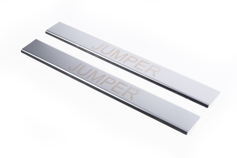 Citroen Jumper 2007–2025 Zaščitne obloge pragov Carmos (2 kosa, inox) Fotografija 1