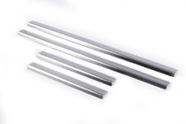 Land Rover Freelander II 2006–2014 Obloge pragov Carmos (4-delni komplet, inox) fotografija 1