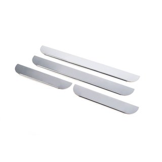 Vstopne letve pragov Carmos (4 kosi, nerjaveče jeklo) Toyota Rav 4 2006–2013 fotografija 1