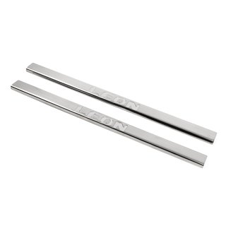 Nerjaveče letvice pragov Carmos (2-vratna, inox) Seat Leon 2013–2020 fotografija 1