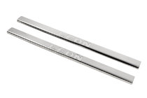 Seat Leon 2013–2020 Nerjaveče letvice pragov Carmos (2-vratna, inox) fotografija 1