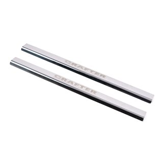 Pokrivni elementi pragov Laser (2 kosa, jeklo)