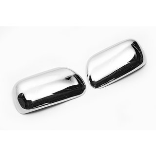 Kromirani pokrovi ogledal 2002-2005 (2 kosa, plastika) Toyota Corolla 2002–2007 fotografija 2
