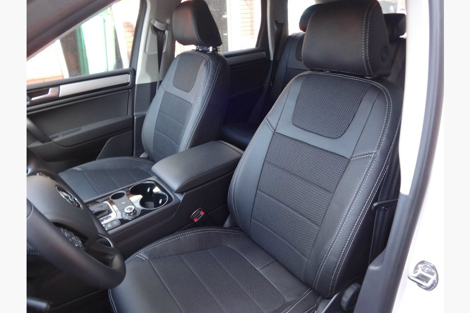 Volkswagen Touareg 2010–2018 Originalne prevleke za sedeže SoyuzAuto Dynamic Image