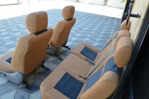 Toyota Land Cruiser 100 1998–2007 Prevleke za avtosedeže (umetno usnje + Alcantara, Elite) fotografija 3