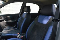 Chevrolet Lanos 1998–2017 Prevleke za avtosedeže SoyuzAuto Leather Style fotografija 7