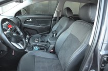 Kia Sportage 2010–2015 Modelne prevleke za sedeže SoyuzAuto Leather Style fotografija 1