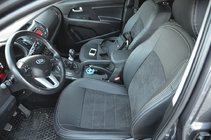 Kia Sportage 2010–2015 Modelne prevleke za sedeže SoyuzAuto Leather Style fotografija 5
