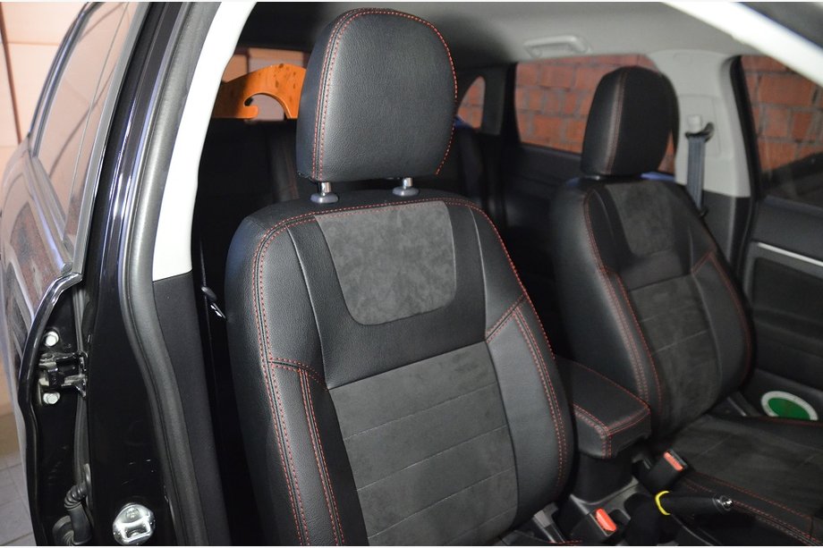 Mitsubishi ASX 2010–2023 Prevleke za avtosedeže SoyuzAuto Leather-style Image