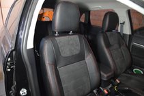 Mitsubishi ASX 2010–2023 Prevleke za avtosedeže SoyuzAuto Leather-style fotografija 1