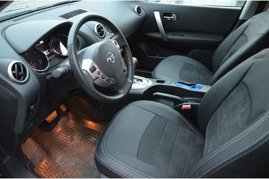 Nissan Qashqai 2007–2010 Prevleke za avtosedeže SoyuzAuto Leather-style Image