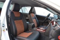 Toyota Camry 2011–2017 Avtomobilske sedežne prevleke (umetno usnje / nadomestek alkantare, Elite) fotografija 4