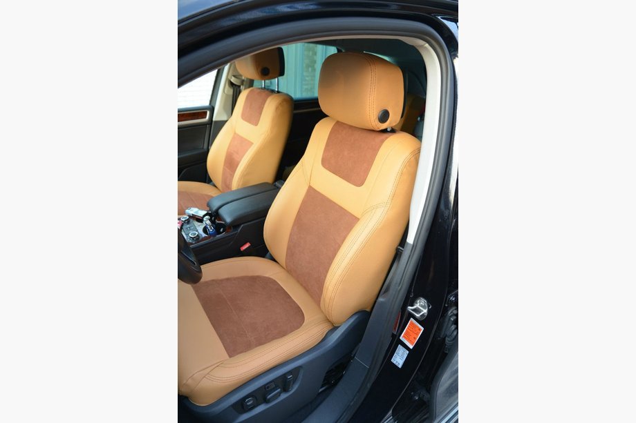 Volkswagen Touareg 2010–2018 Avto sedežne prevleke (nadomestek alkantare in usnja, Elite) Image