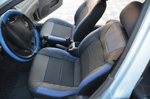 Daewoo Lanos 1998–2017 Modelno prilagojene prevleke za sedeže Brothers Leather Style fotografija 5