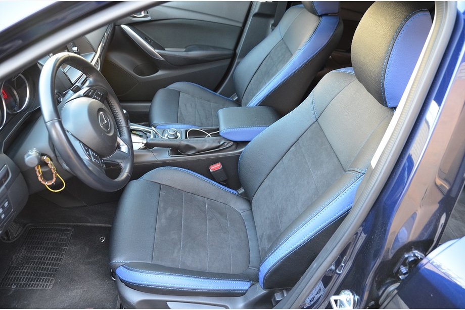 Mazda 6 2012–2024 Prevleke za avtosedeže SoyuzAuto Leather-style Image