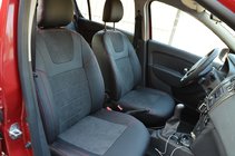 Renault Sandero 2013–2022 Avtomobilske sedežne prevleke SoyuzAuto Leather style fotografija 7