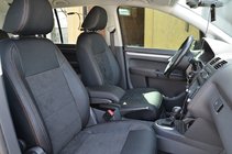 Volkswagen Touran 2003–2010 Prevleke za avtosedeže SoyuzAuto Leather-style fotografija 1