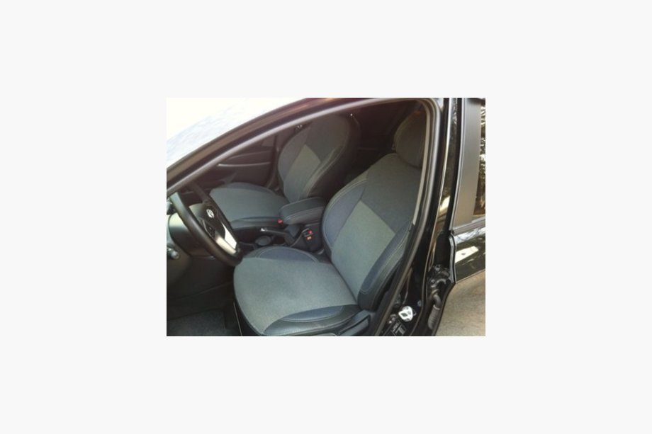Hyundai Accent 2011–2017 Avtoprevleke (umetno usnje↗tkanina, Premium) Image