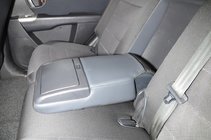 Hyundai Santa Fe 2 2006–2012 Avtomobilske prevleke za sedeže (eko usnje↗tkanina, Premium) fotografija 5