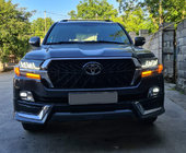 Toyota Land Cruiser 200 2007–2021 Komplet body kita 2016↗ (TRD 2021) Črna barva fotografija 3