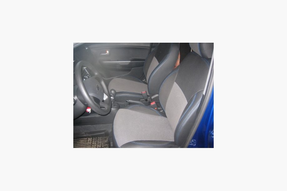 Kia Rio 2012–2017 Novost! Modelno prilegajoče prevleke za sedeže iz eko usnja Brothers Premium Image