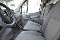 Mercedes Sprinter W906 2006–2018 Avtomobilske sedežne prevleke (eko usnje + tkanina, Premium) fotografija 2