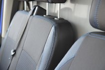 Mercedes Vito W639 2004–2014 Avto prevleke za sedeže (eko usnje↗tkanina, Premium) 1+1 fotografija 5