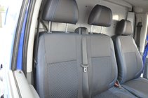 Mercedes Vito W639 2004–2014 Avto prevleke za sedeže (eko usnje↗tkanina, Premium) 1+1 fotografija 4