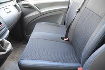 Mercedes Vito W639 2004–2014 Avto prevleke za sedeže (eko usnje↗tkanina, Premium) 1+1 fotografija 3