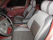 Mercedes E-class W124 1984–1997 Avtoprevleke (umetno usnje↗tkanina, Premium) fotografija 1