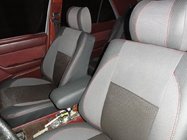 Mercedes E-class W124 1984–1997 Avtoprevleke (umetno usnje↗tkanina, Premium) fotografija 3
