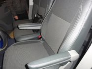 Volkswagen T5 Multivan 2003–2010 Avtoprevleke (umetno usnje↗tkanina, Premium) fotografija 4