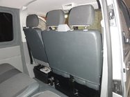Volkswagen T5 Multivan 2003–2010 Avtoprevleke (umetno usnje↗tkanina, Premium) fotografija 3