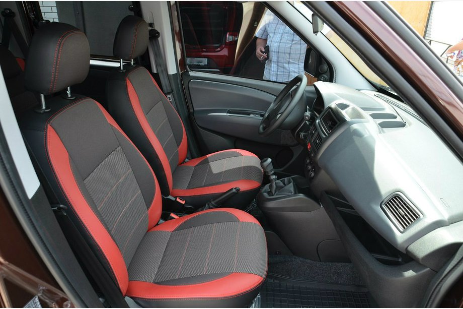 Fiat Doblo II 2010–2022 Prevleke za avtosedeže Premium (kombinirane, za celoten notranji prostor) Image