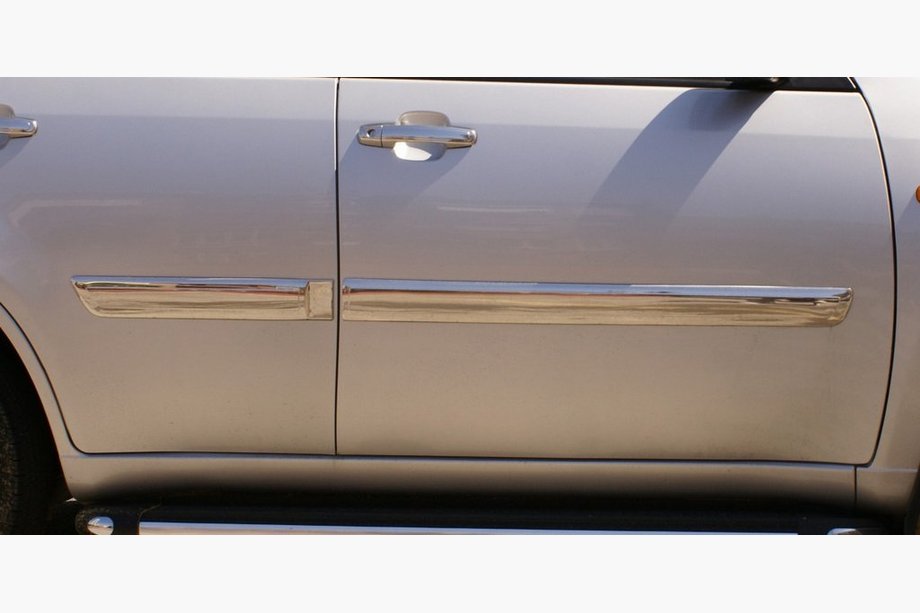 Chery Tiggo 1 2005–2016 Okrasna letev vrat (nerjaveče jeklo) Image