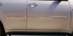 Chery Tiggo 1 2005–2016 Okrasna letev vrat (nerjaveče jeklo) fotografija 1