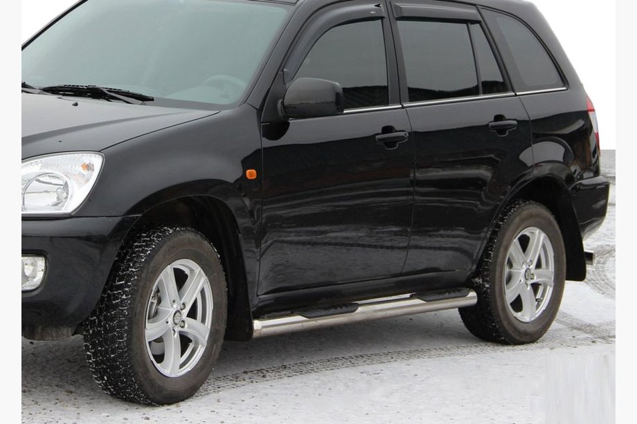 Chery Tiggo 1 2005–2016 Stranske cevi (2 kos, nerjavno jeklo) Image