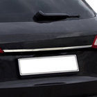Audi A6 C7 2011–2017 Letvica nad registrsko tablico (2015-2018, limuzina, nerjavno jeklo) fotografija 3
