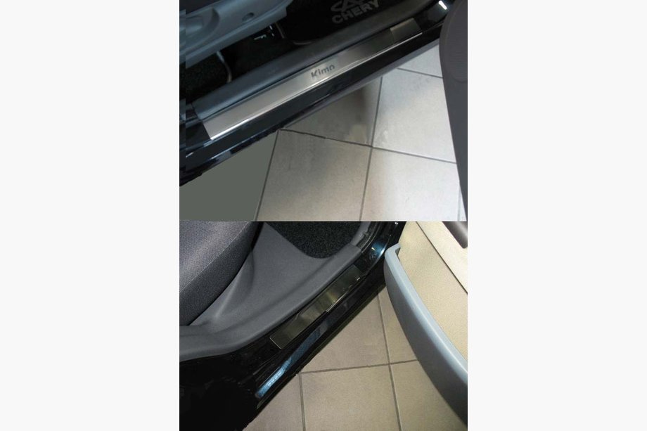 Chery Kimo 2007–2015 Obloge pragov Натаніка Premium (4 kosi, inox) Image