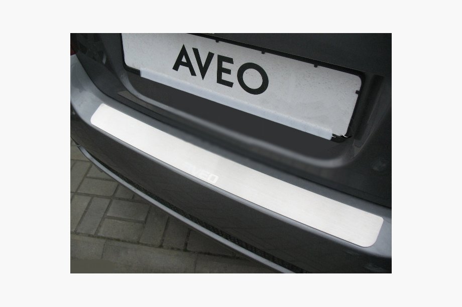 Chevrolet Aveo T250 2005–2011 Nerjaveča letev za zadnji odbijač Nataniko Image