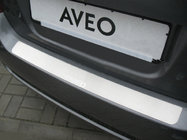Chevrolet Aveo T250 2005–2011 Nerjaveča letev za zadnji odbijač Nataniko fotografija 1