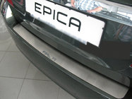 Chevrolet Epica 2006–2014 Natanika zaščitna letev zadnjega odbijača (nerjavno jeklo) fotografija 1