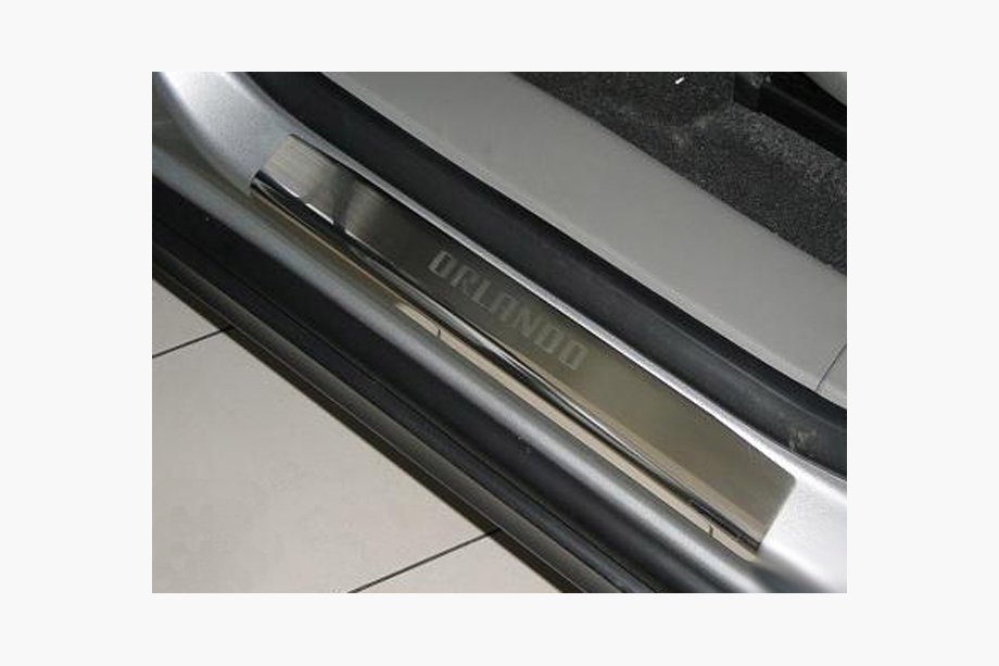 Chevrolet Orlando 2010–2018 Nataniko obloge pragov (4 kosi, nerjavno jeklo) Image
