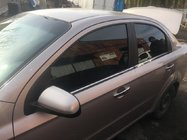 Chevrolet Aveo T250 2005–2011 Spodnje okenske letvice (4 kosi, nerjaveče jeklo) Limuzina fotografija 4