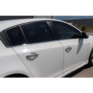 Okenske letvice (nerjaveče jeklo) Chevrolet Cruze 2009–2015 fotografija 1