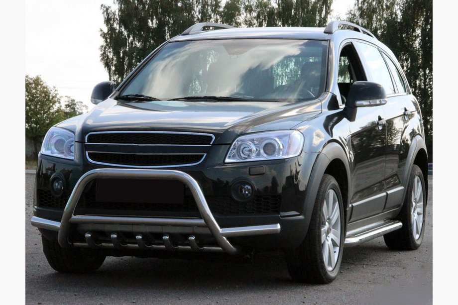 Chevrolet Captiva 2006–2019 Sprednji zaščitni lok WT003-Plus (nerjaveče jeklo) Image