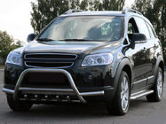 Chevrolet Captiva 2006–2019 Sprednji zaščitni lok WT003-Plus (nerjaveče jeklo) fotografija 1