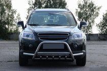Chevrolet Captiva 2006–2019 Sprednji zaščitni lok WT003-Plus (nerjaveče jeklo) fotografija 2