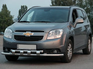 Chevrolet Orlando 2010–2018 Sprednji zaščitni lok ST015 (nerjaveče jeklo) fotografija 1